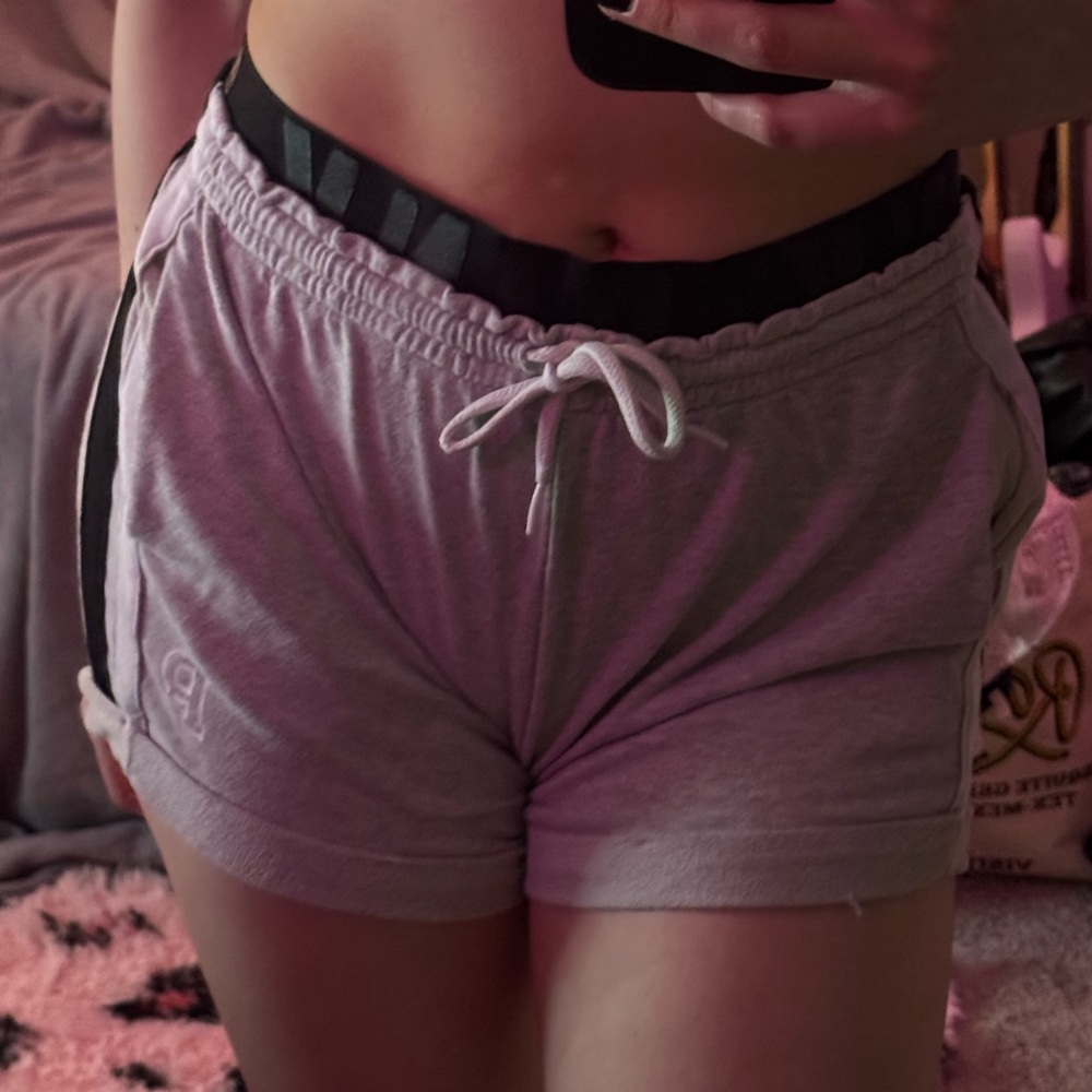 PINK Victoria's Secret Gray Athletic Shorts